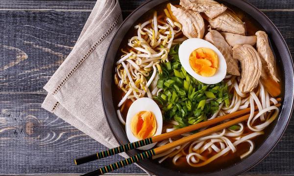 Рамен з куркою: рецепт