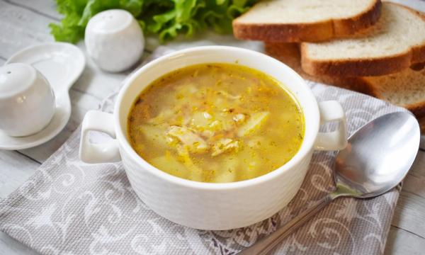 Суп з гречки й курки